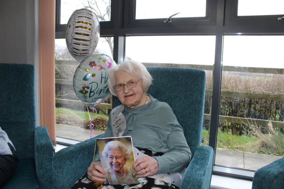 Mary Bateman 100th birthday